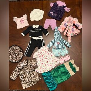 Assorted Doll Clothing Set